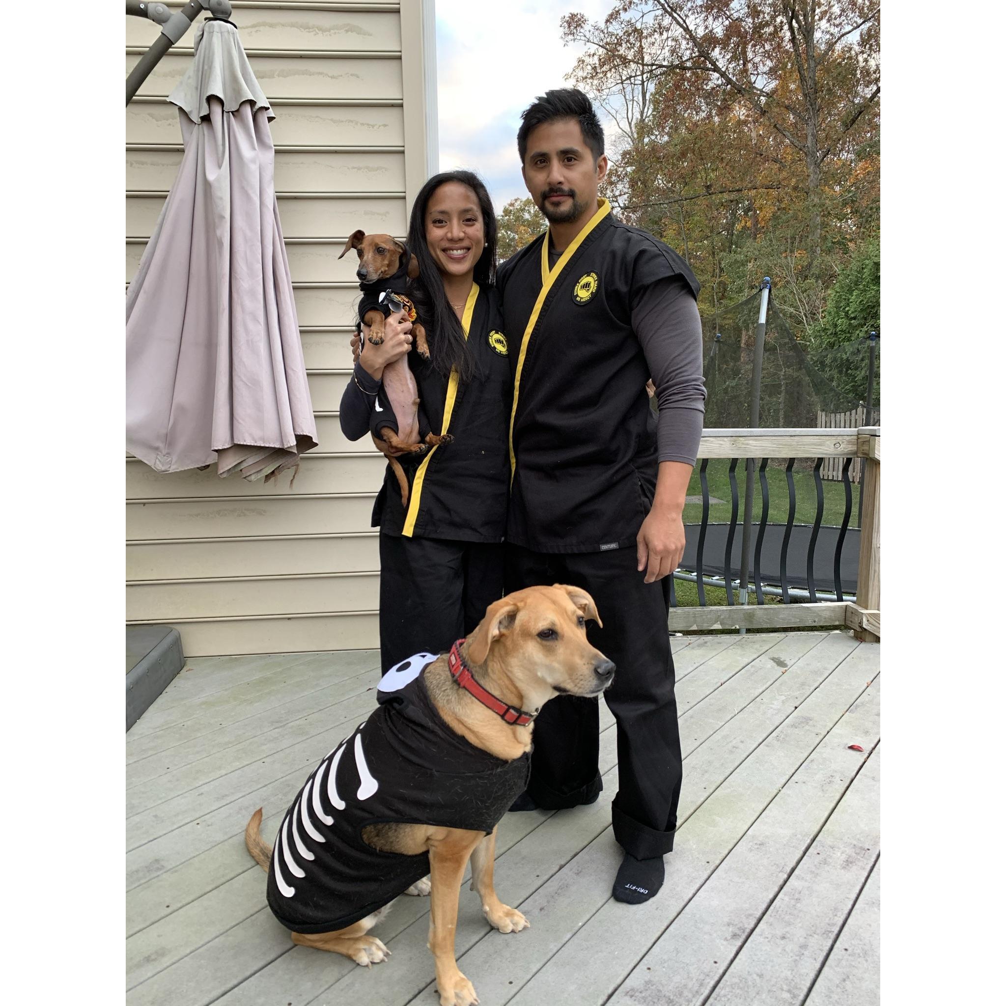 A Cobra Kai kinda Halloween