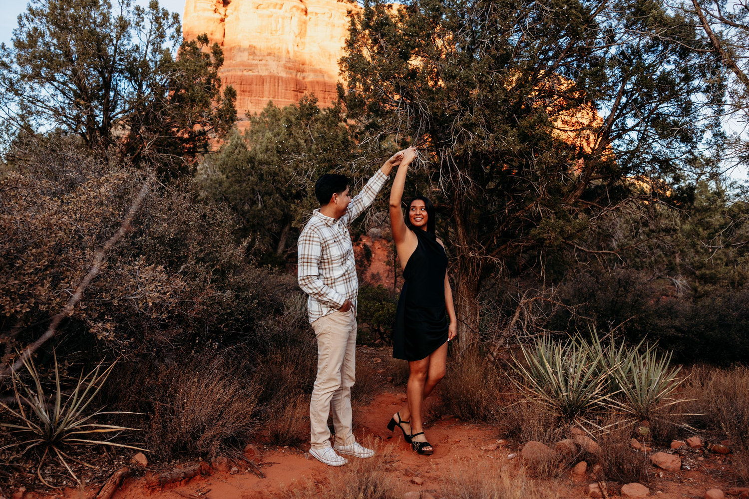 The Wedding Website of Justine Butterfield and Damion Tsosie