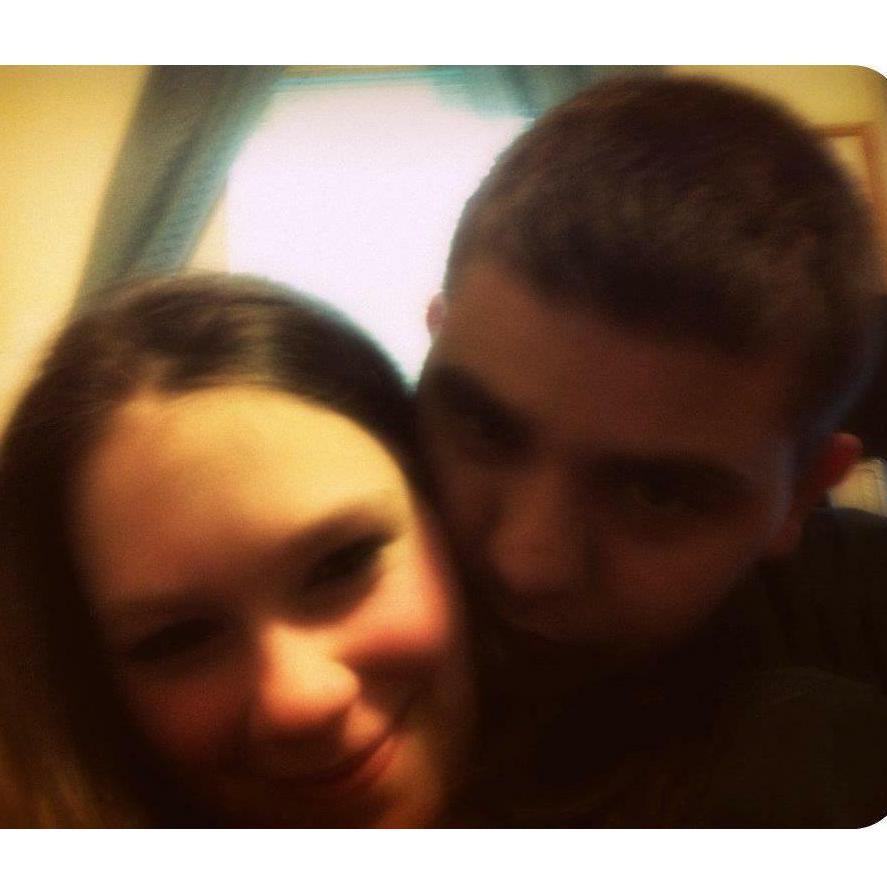 our first picture as a couple