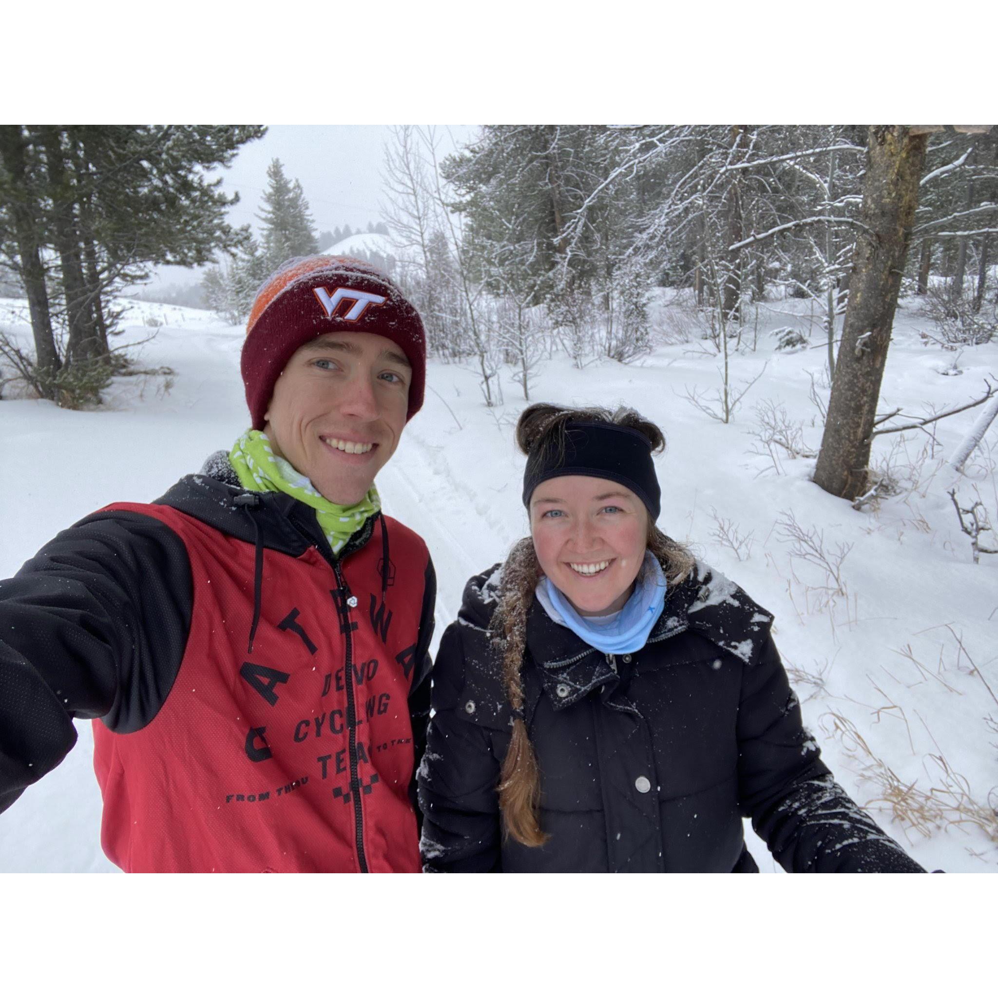 We took a trip to the magical winter wonderland of Jackson, WY in 2023. We stayed on a dude ranch in Grand Teton National Park.