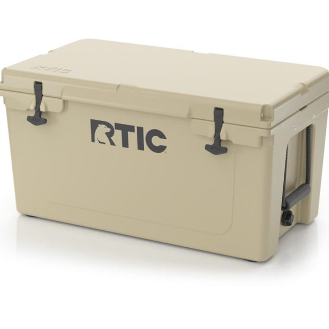 65 QT Ultra-Tough Cooler, Tan