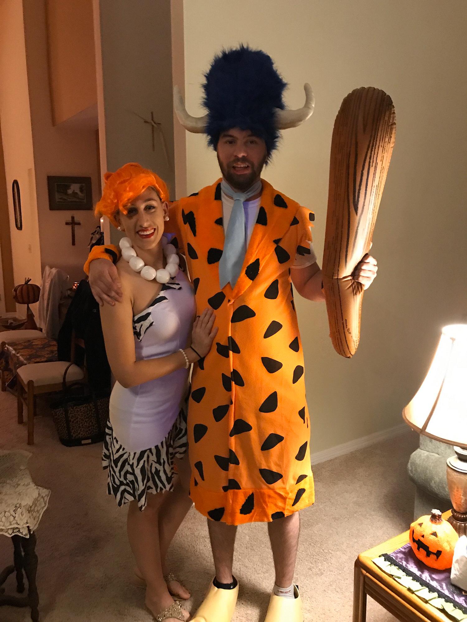 That one time we were Fred and Wilma