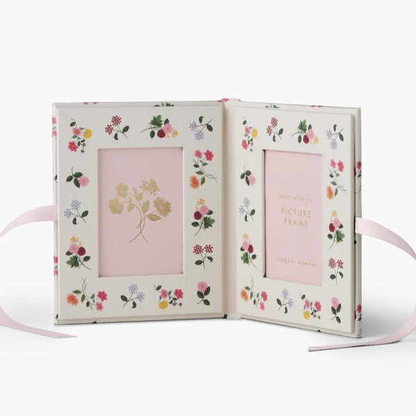 Folio Paper Wrapped Picture Frame - Ditsy Dahlia