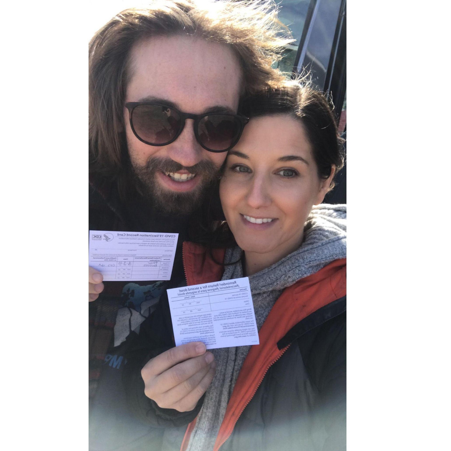 Couples who vacc together :)