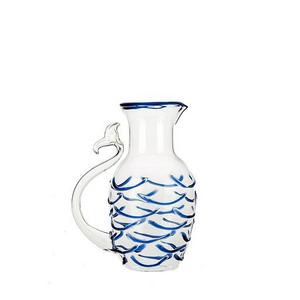 Blue Fish Tail Jug