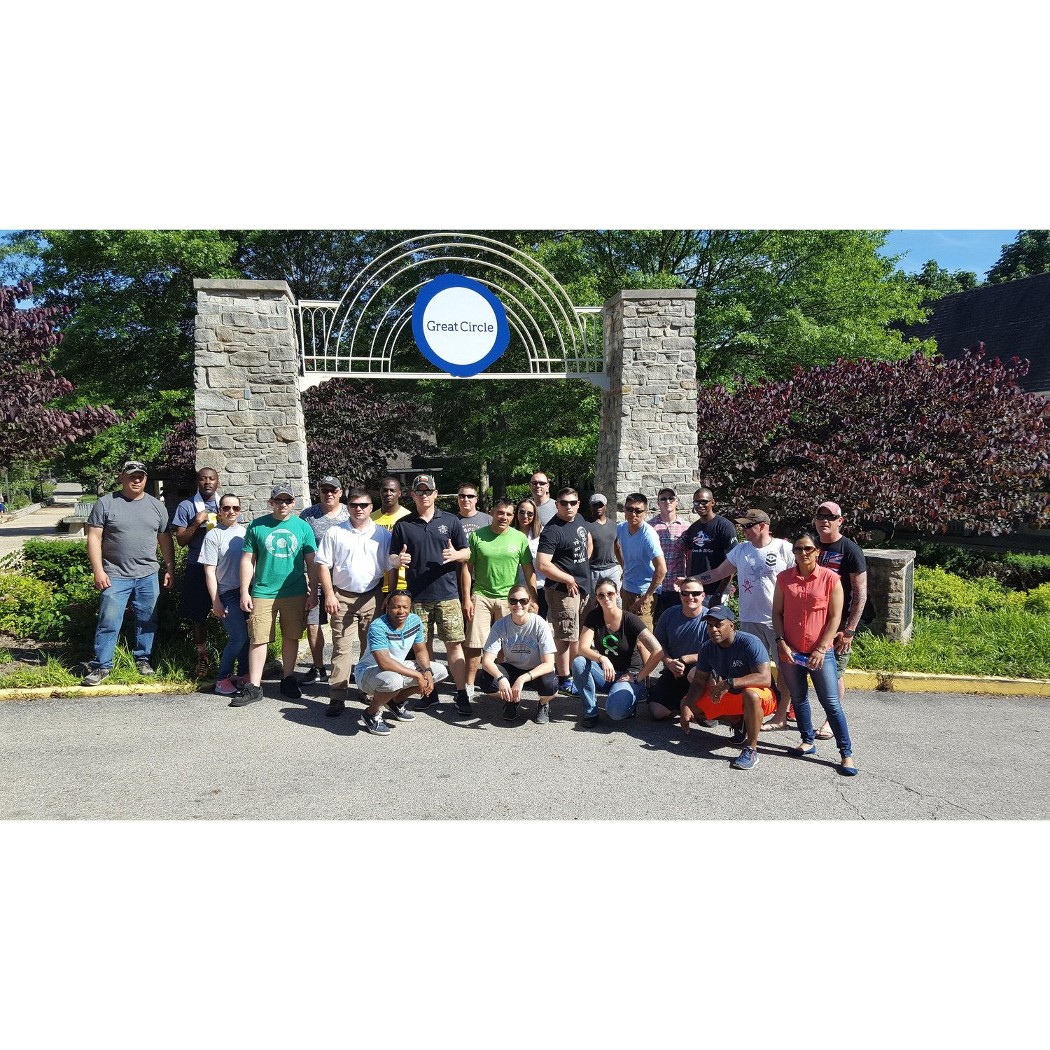 Our class community project day in Missouri, 2017. 
