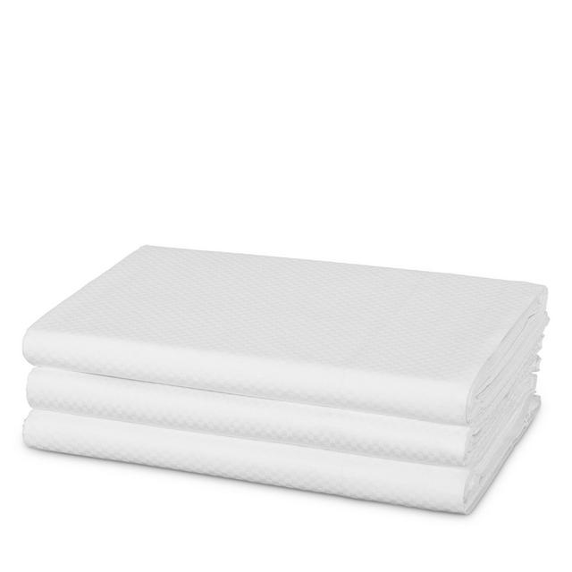 Frette Checkered Sateen Queen Fitted Sheet