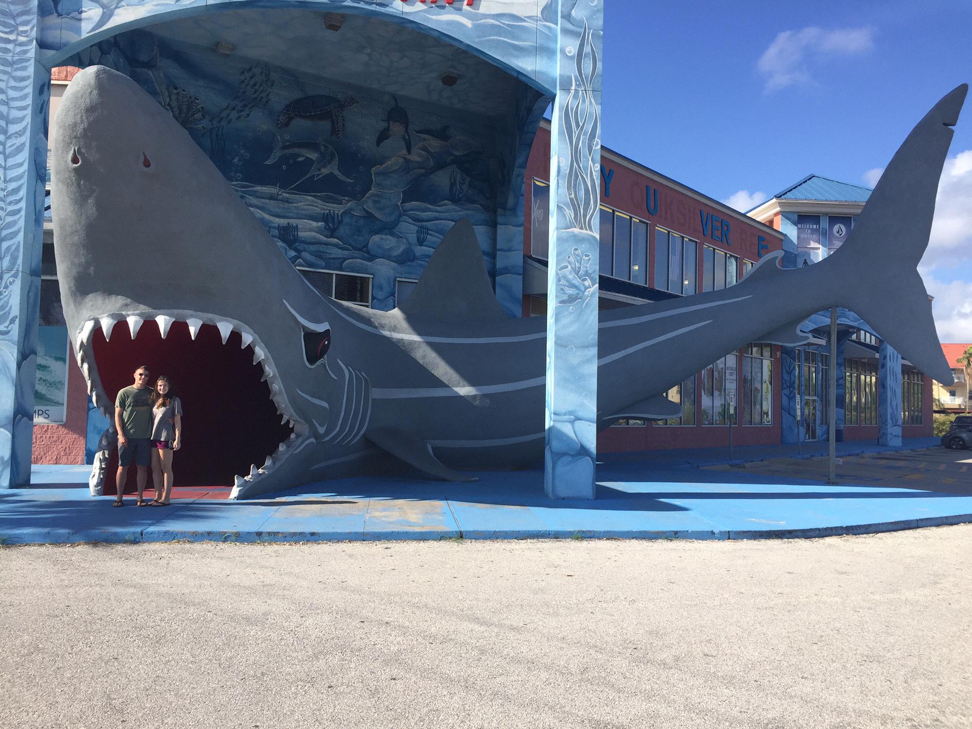 Iconic beach shop on Padre Island in Corpus Christi, TX
