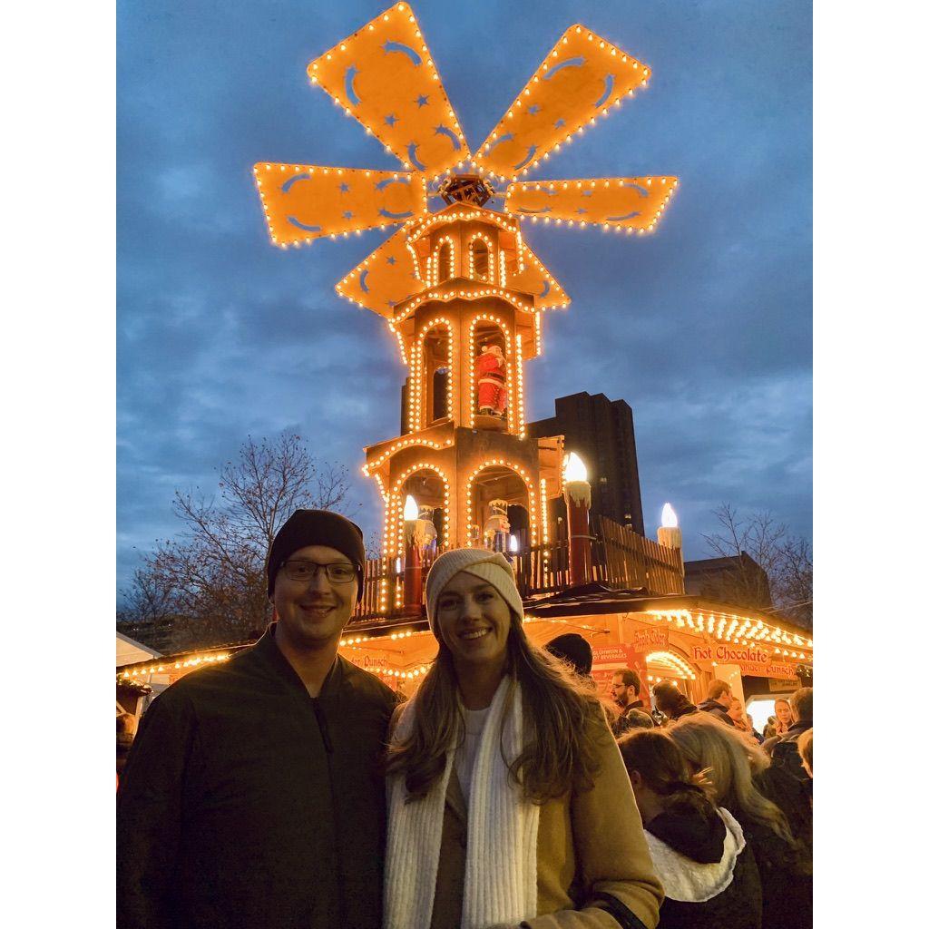 Our first photo together - December 2022