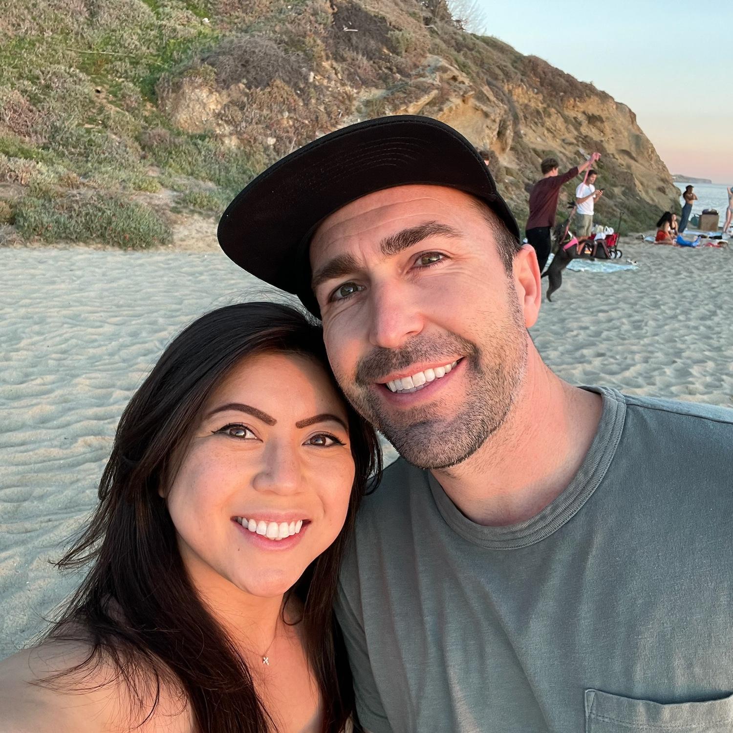 Valentine's Day 2022 at Treasure Island Beach.