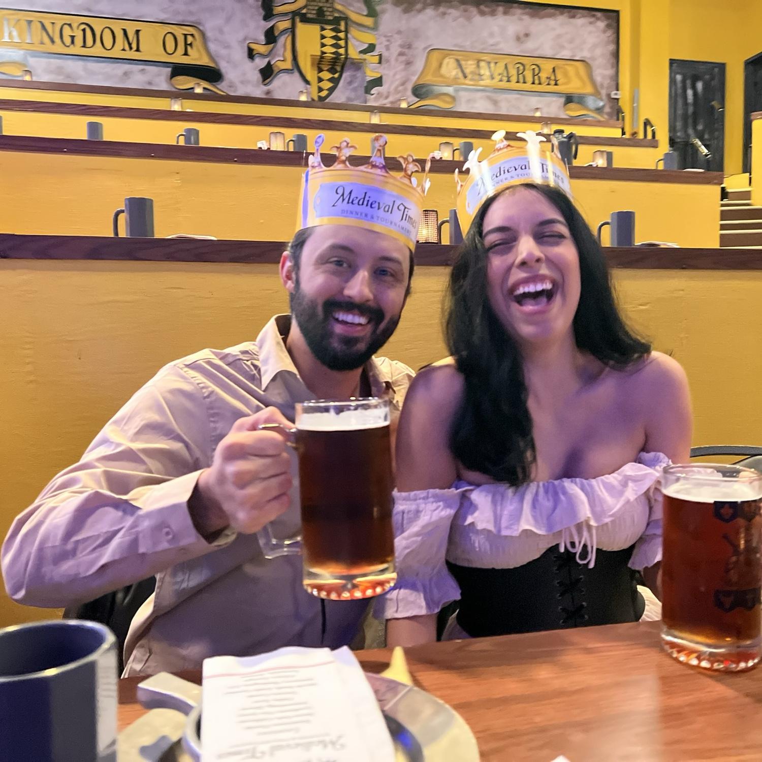 Medieval Times was so much fun! (and yes we ended up buying those mugs)