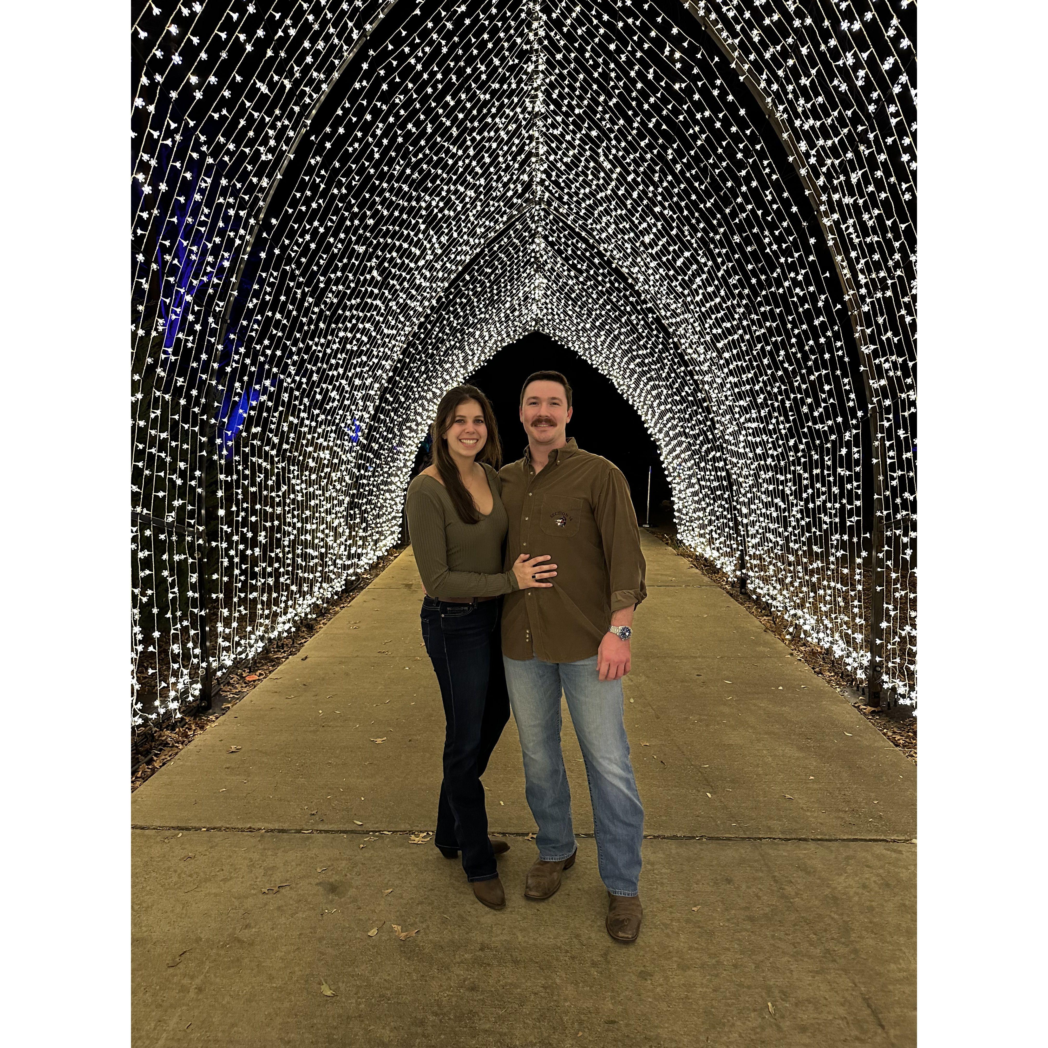 Our first date!