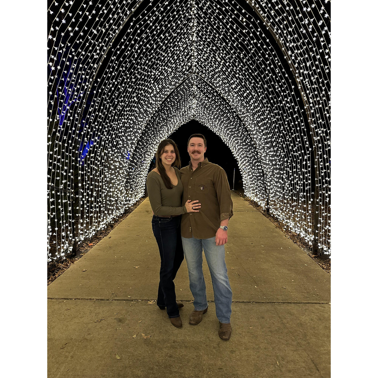 Our first date!