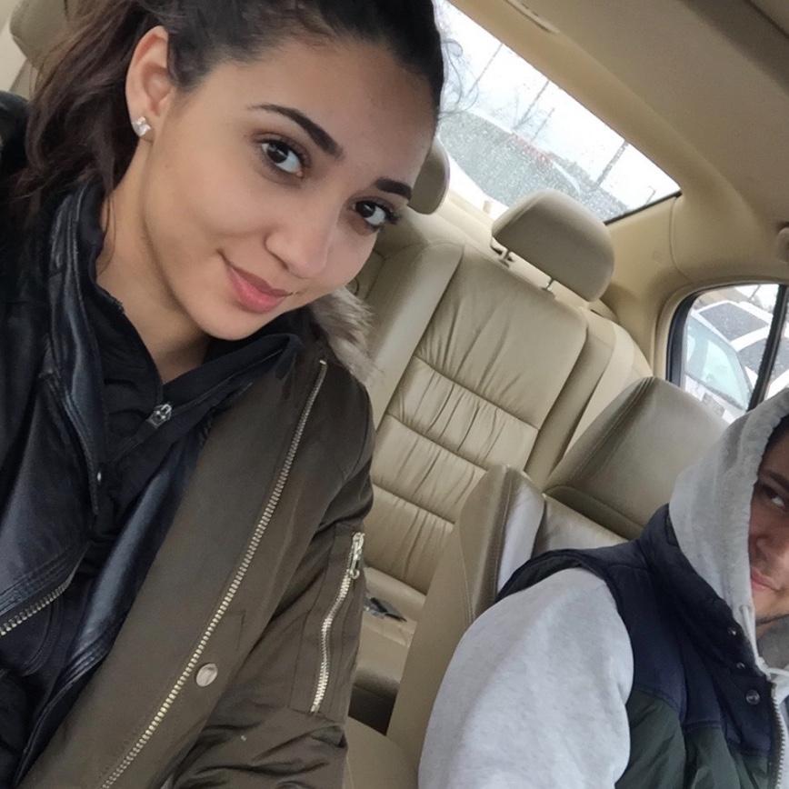 Our first photo together!