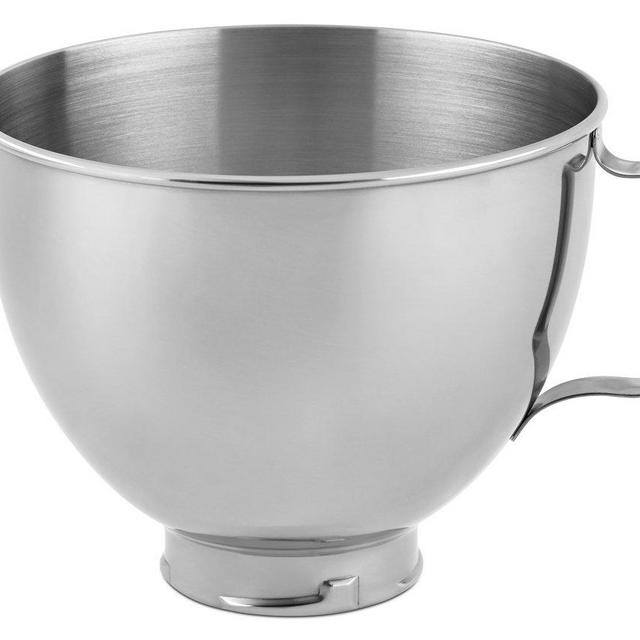 KitchenAid Stainless Steel Bowl K45SBWH, 4.5-Quart