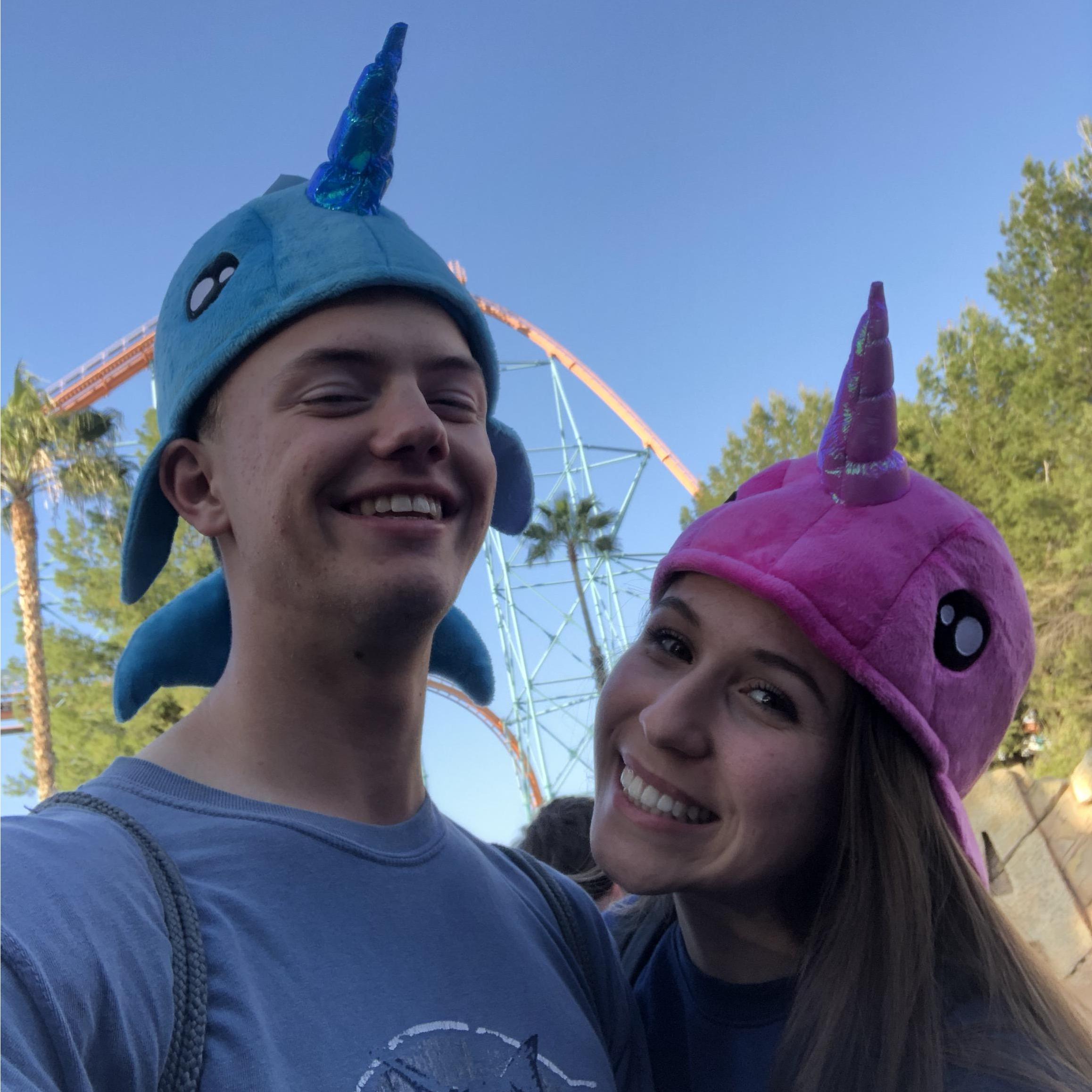 Our venture to Six Flags together.