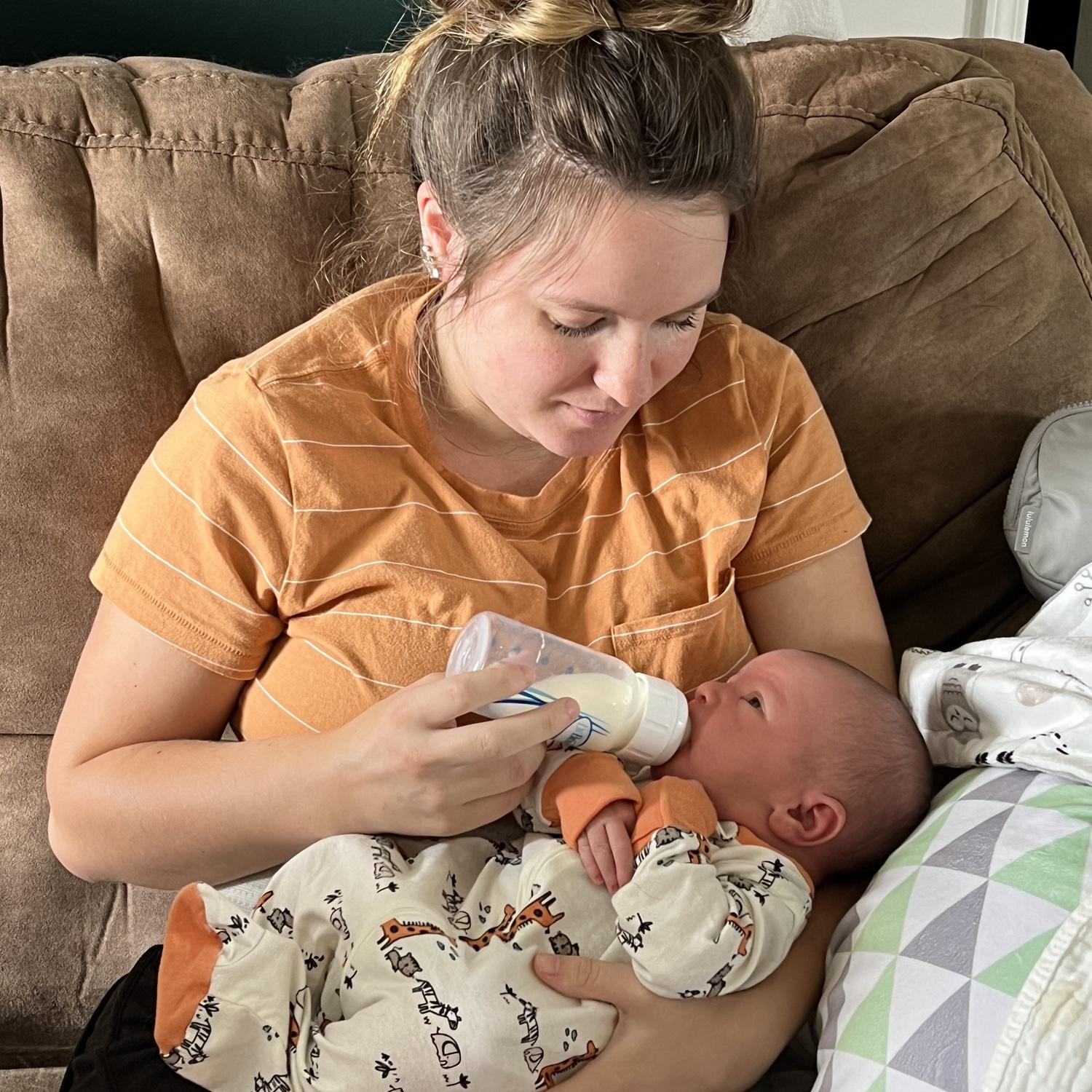 First day home with Kendric!