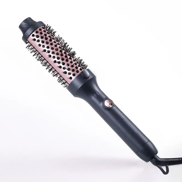 ELLE Infrared Heated Round Brush – Volumizing Hair Tool with Shine-Enhancing Heat