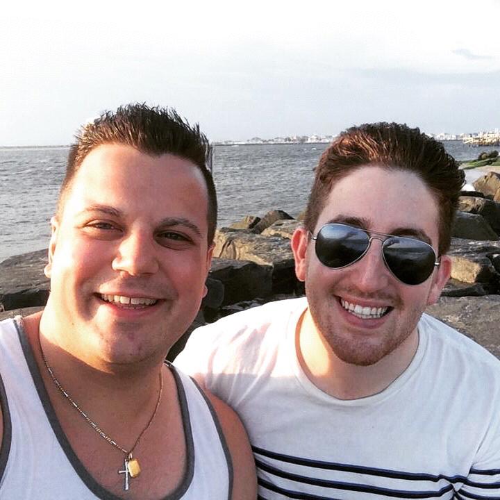 Right after we told each other "I Love You" for the first time - Longport Jetty
