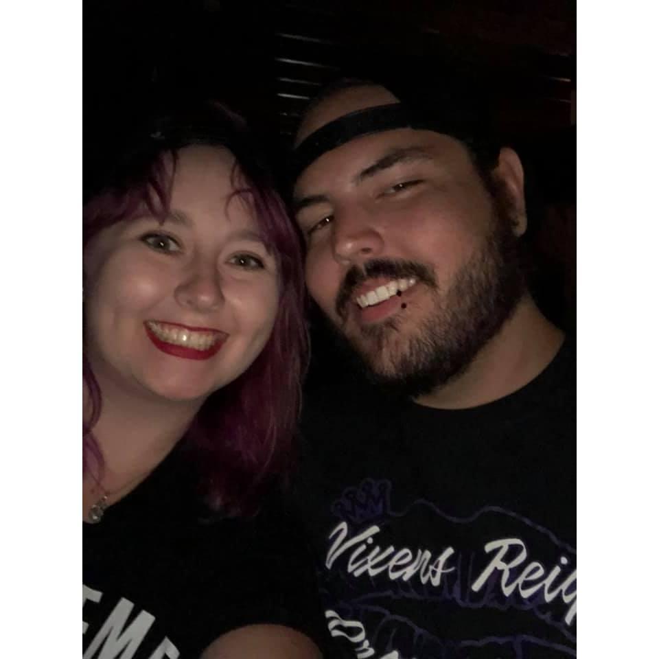 The night we first met in person!