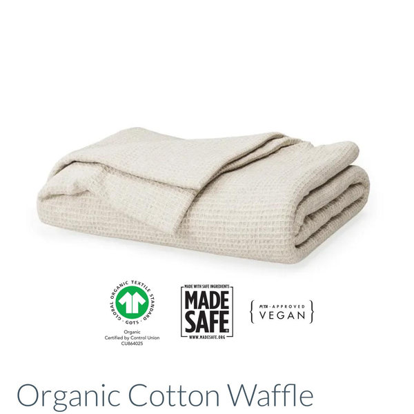 Organic Cotton Waffle Blankets