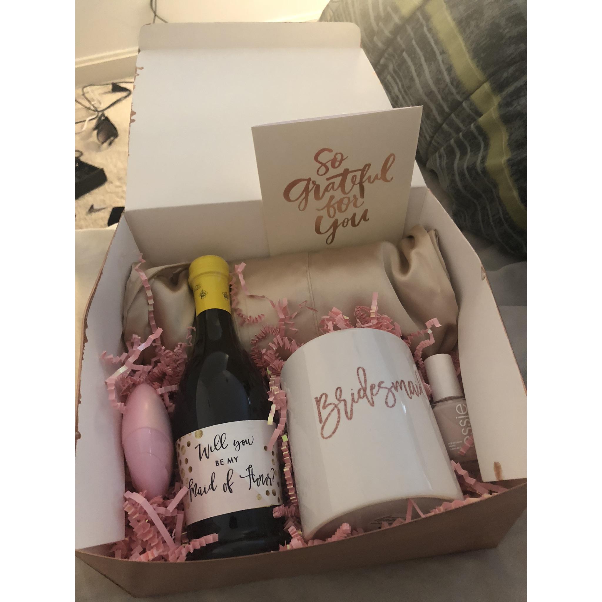 Bridesmaid proposals!