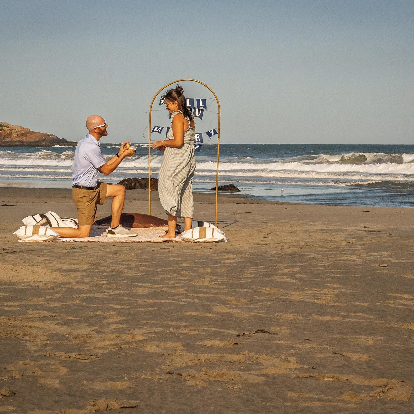 August 23, 2025 - proposal at Good Harbor Beach