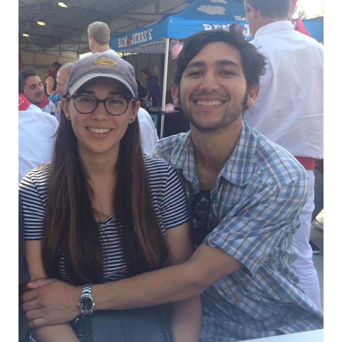 At the Basque festival in 2017