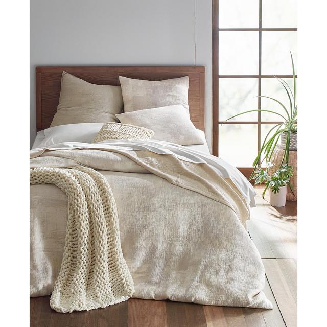 Oake Drybrush Matelasse 3 Pc. Duvet Cover Set, Full/Queen, Created for Macy's