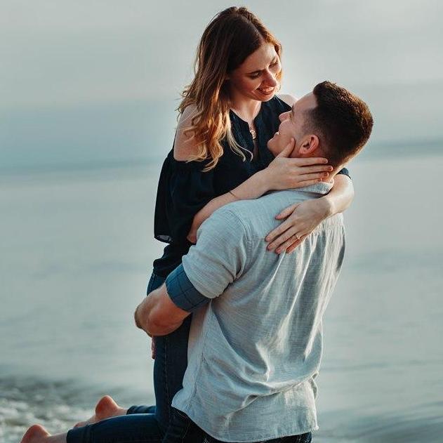 Engagement photos, September 2019 at Laketown Beach