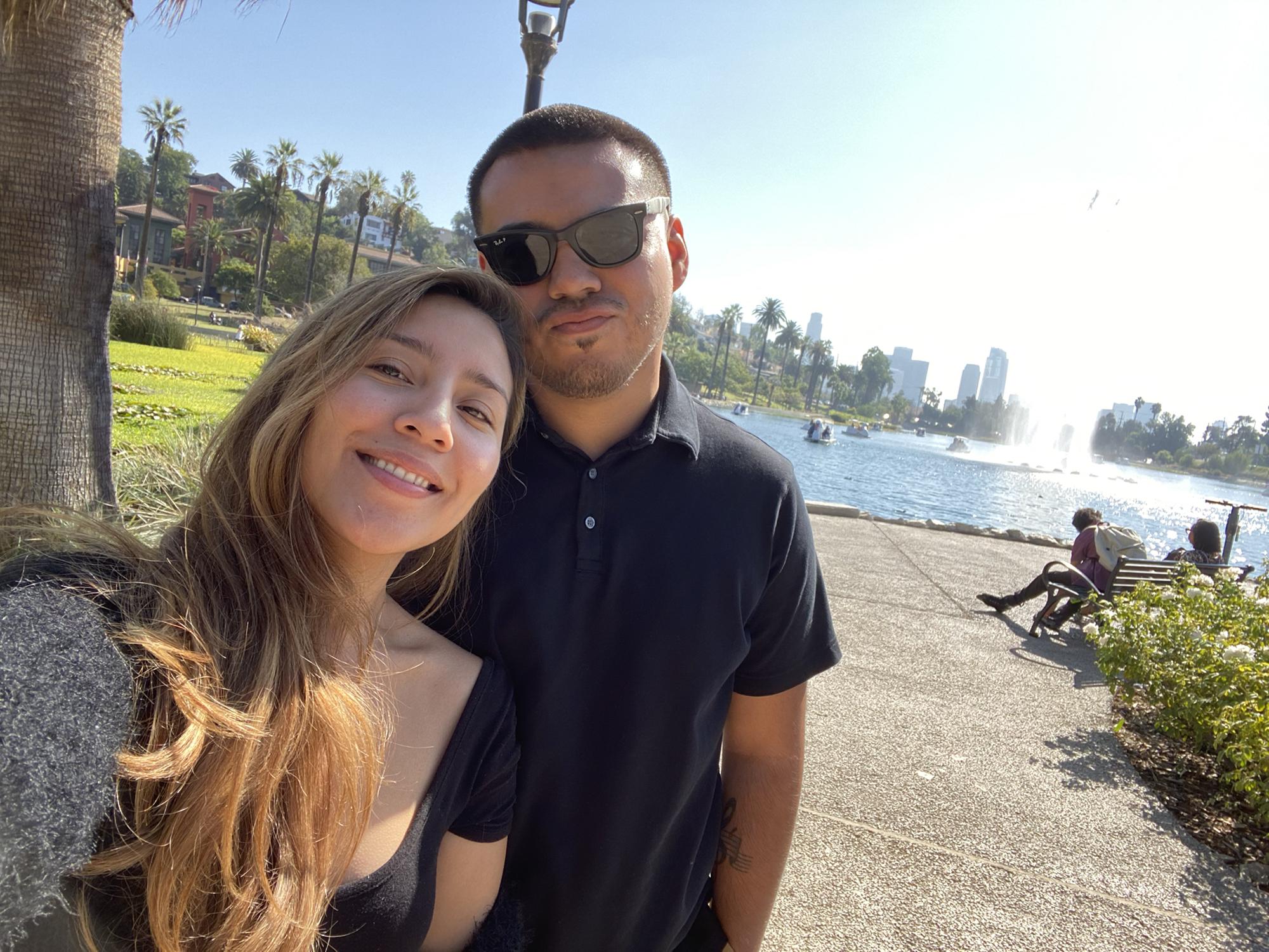 A walk in echo park.