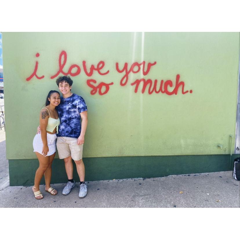 Celebrating our 2 year anniversary in Austin, TX! August 8, 2021