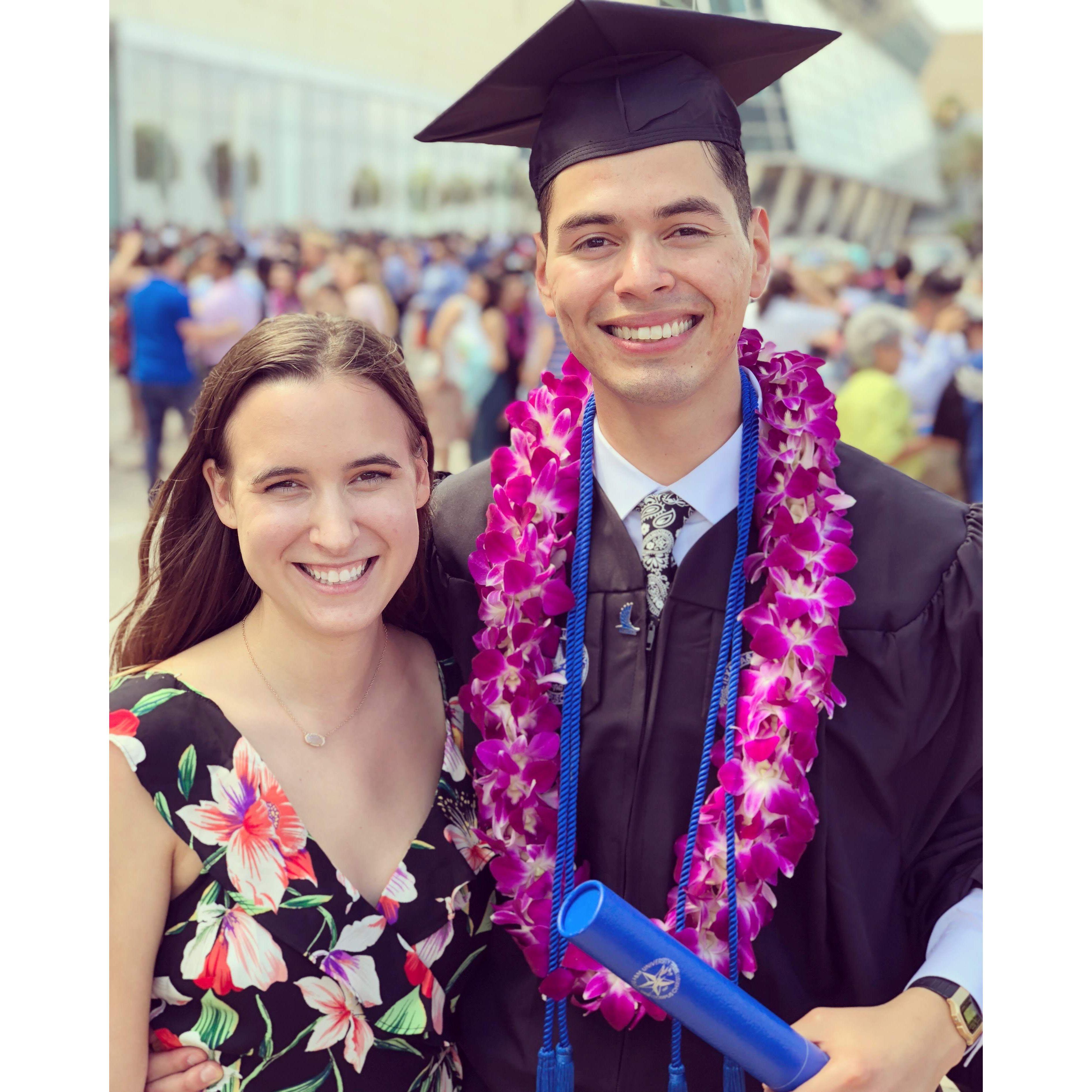 Bobby's graduation May 2018