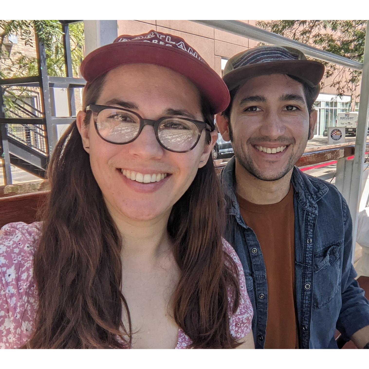 On the architecture river tour in Chicago