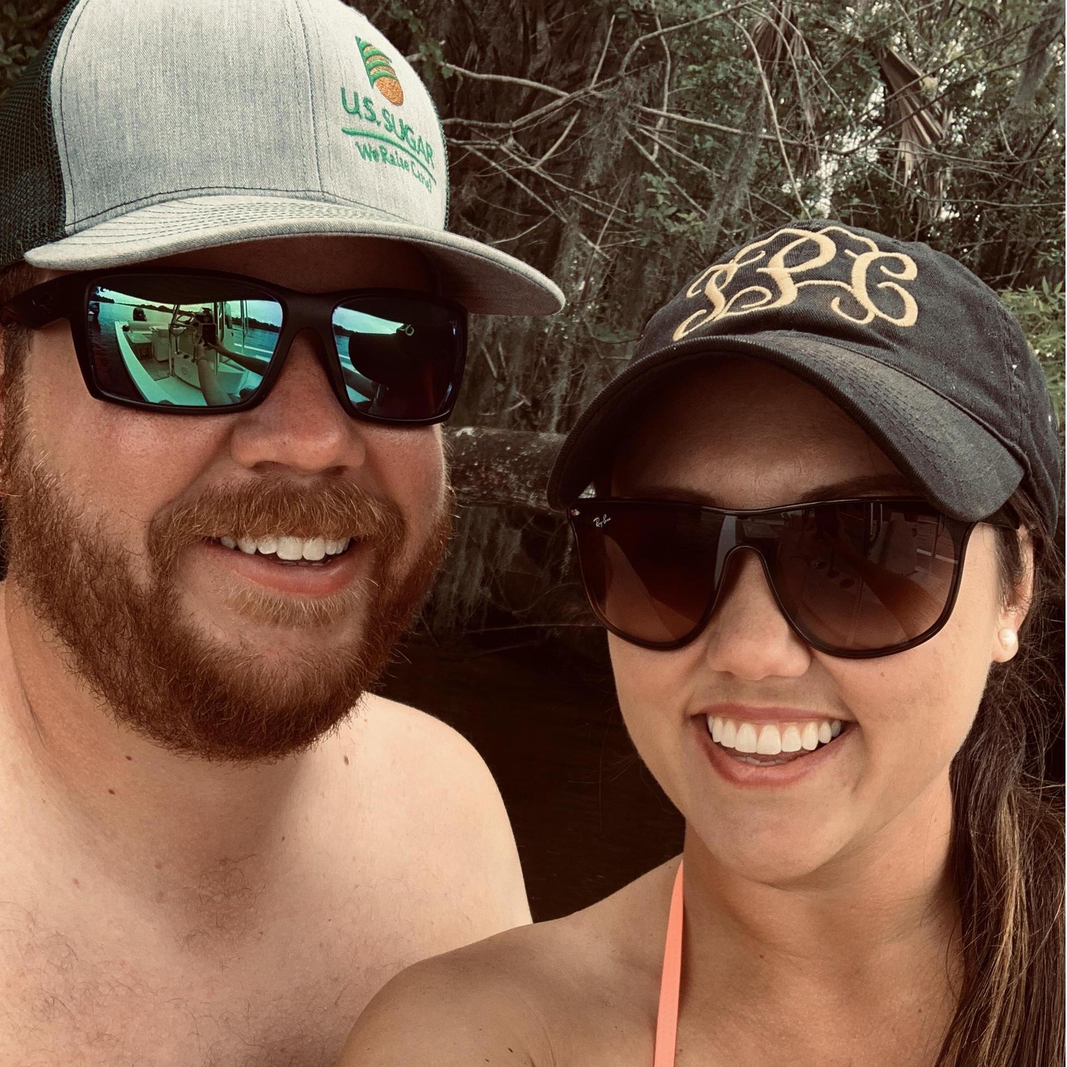 If we aren't at a wedding on the weekends we are on the water. Soaking in the sunshine is one of our favorite things!