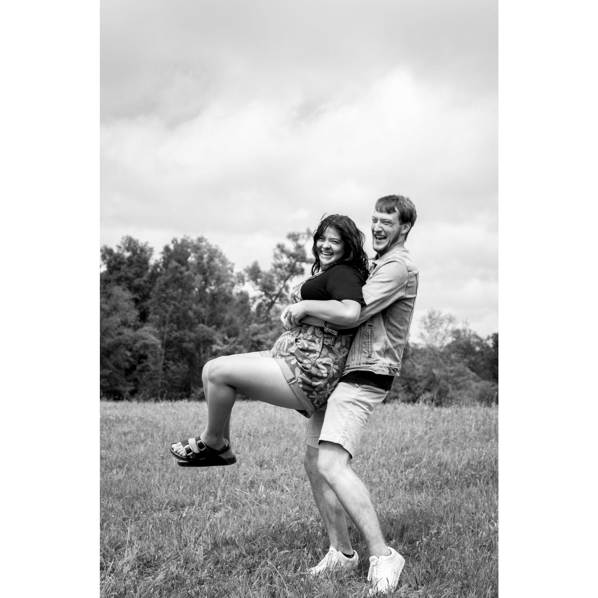 Our first photography session as a couple