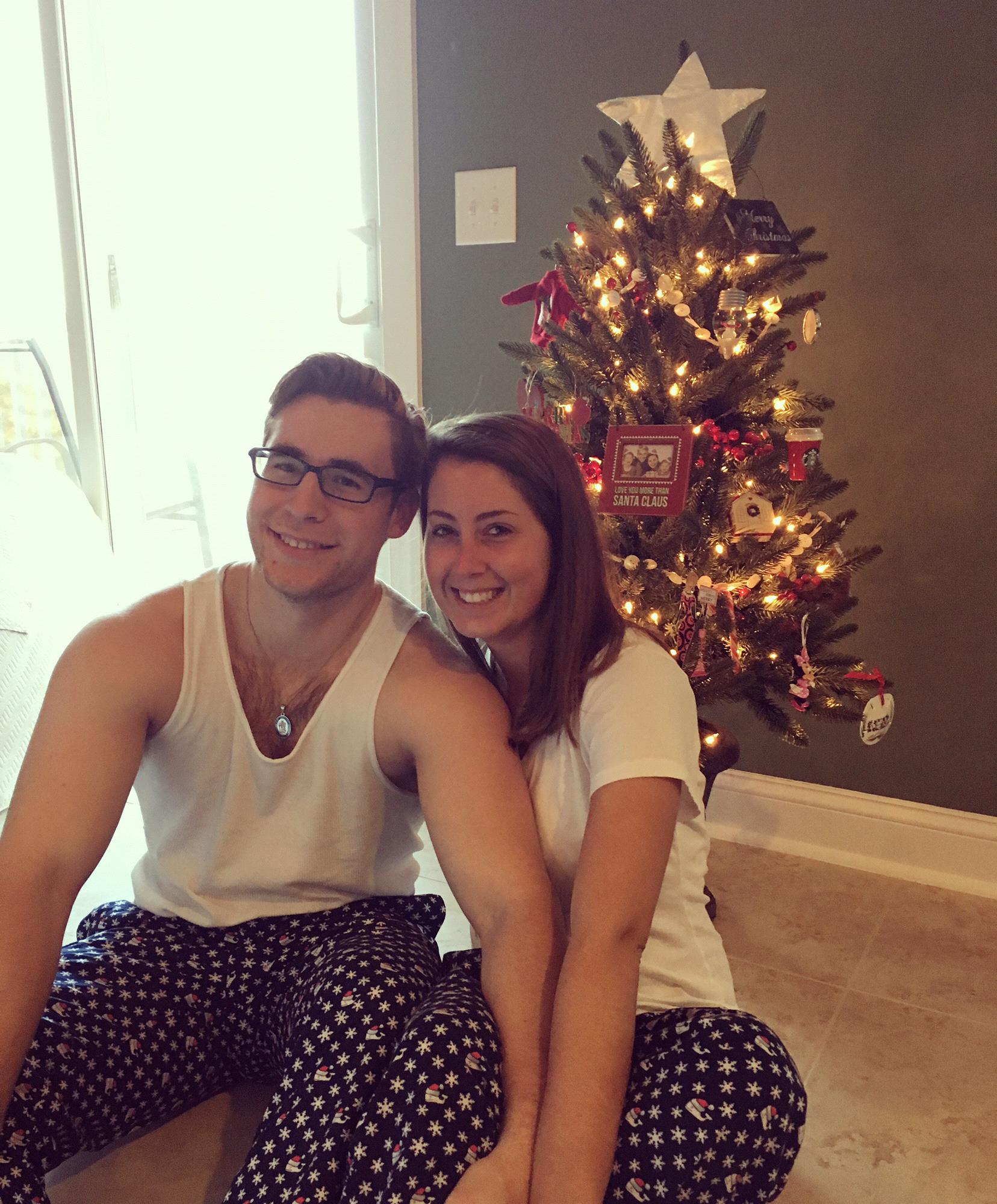 Our first Christmas together