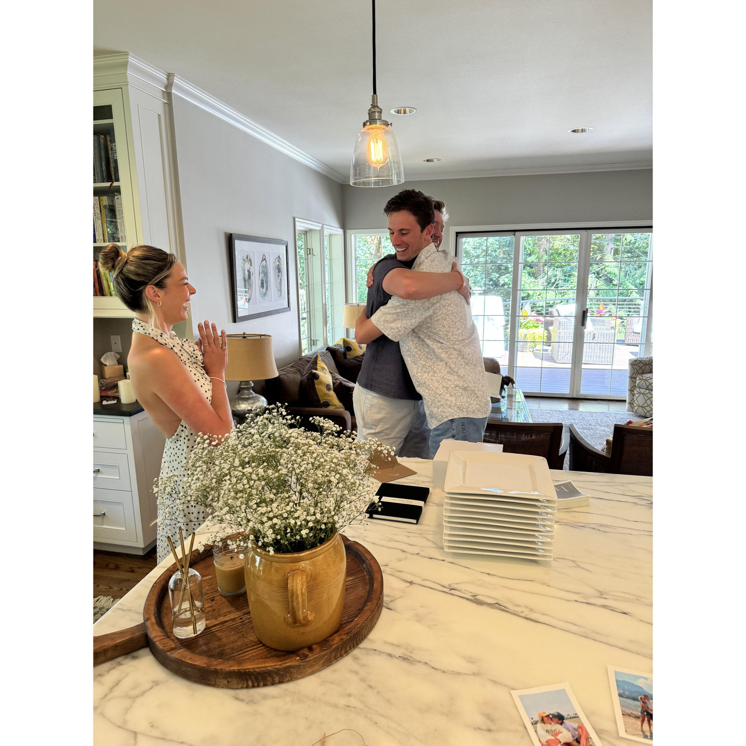 July 2024 - Asking Sarah's brother in law Justin to officiate our wedding!
