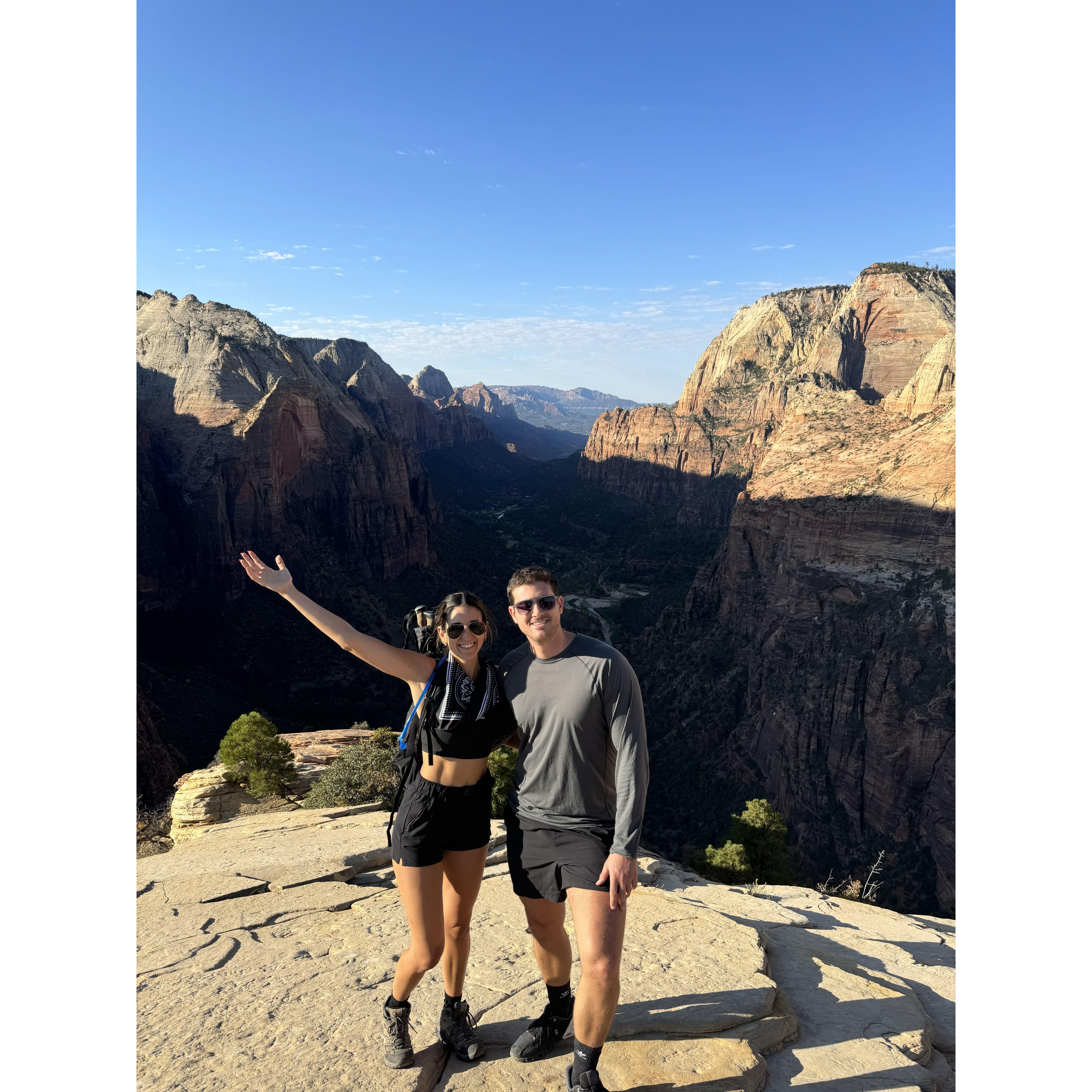 Angels Landing Zion