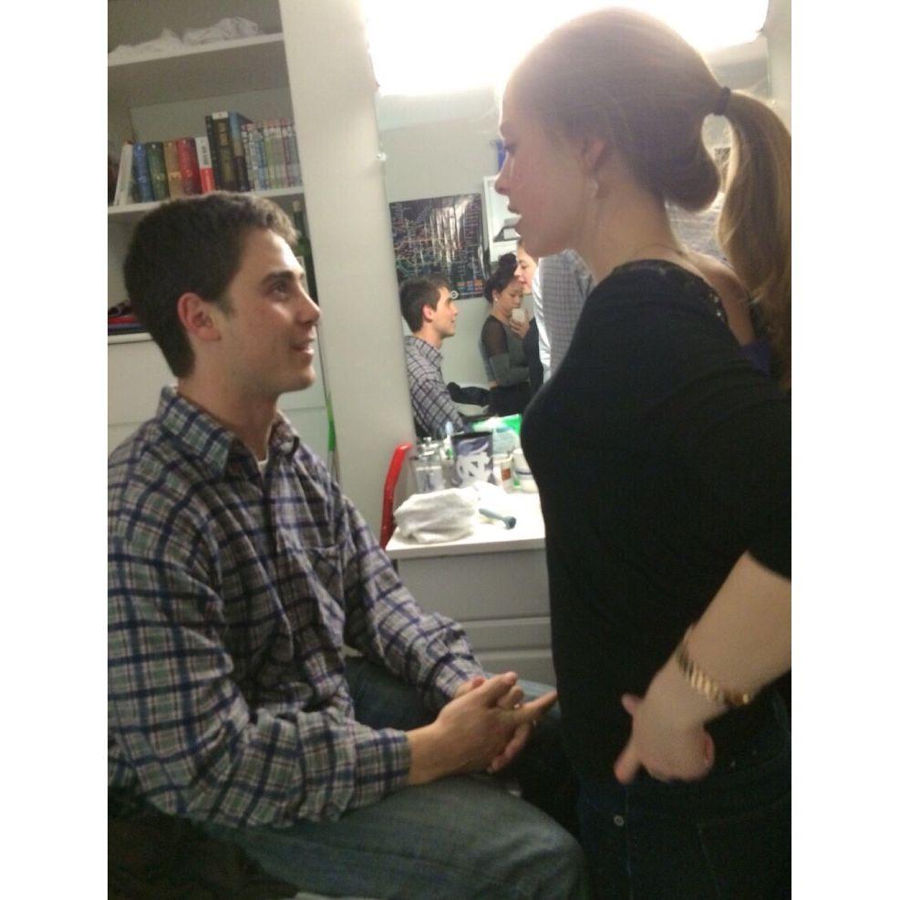 Secretly snapped by a friend 10 years ago when we first started dating