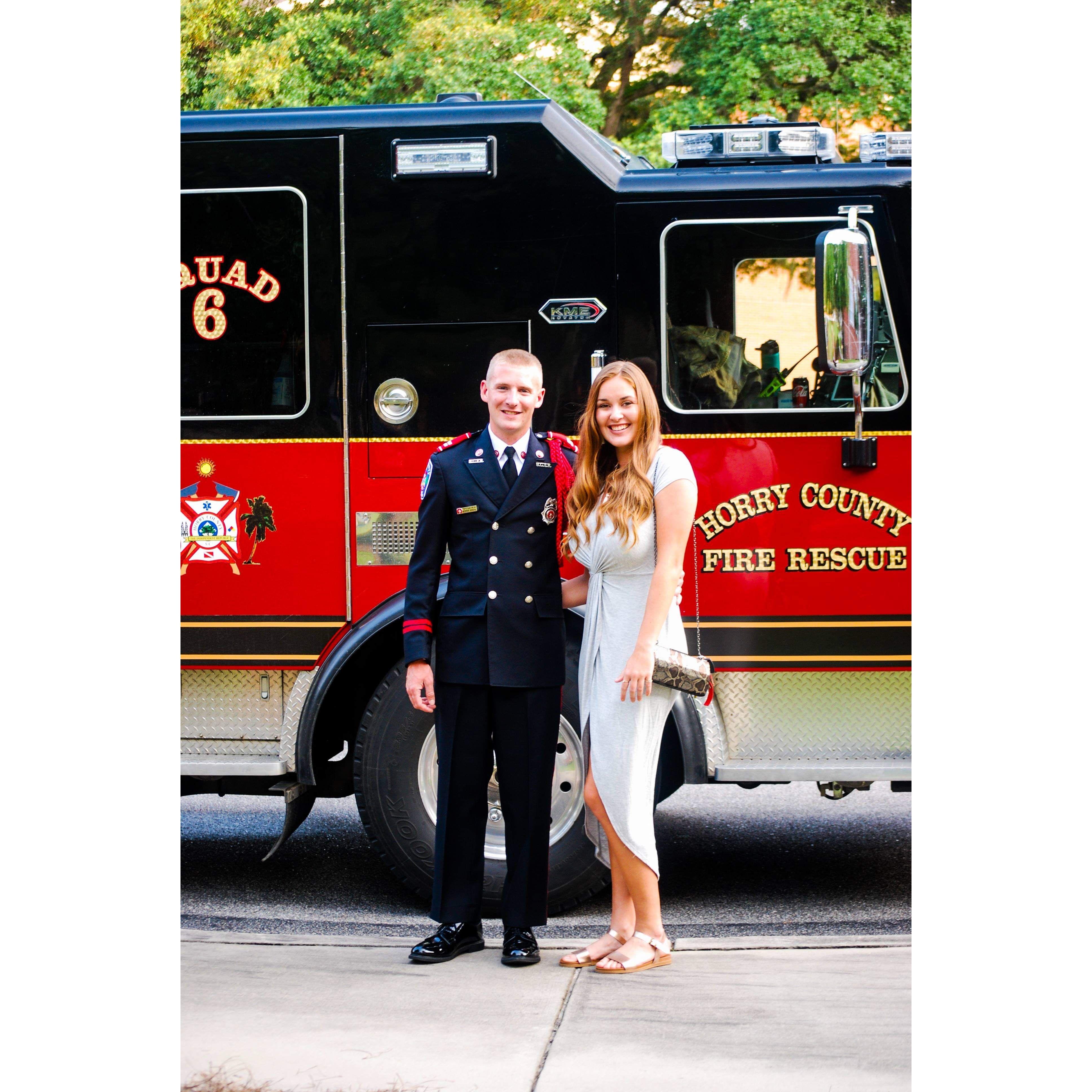 Honor Guard event for Trystan (2021)