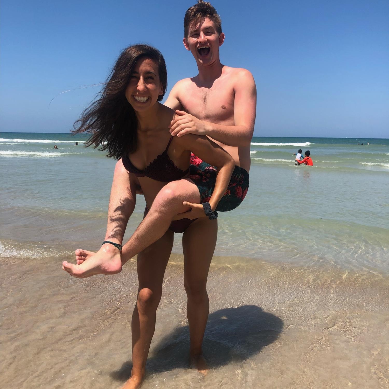 Our first vacation together in Daytona Beach!