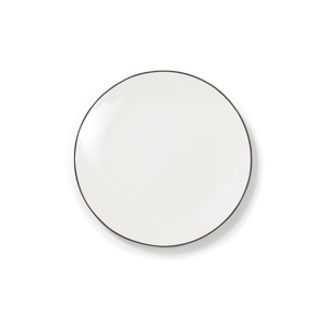 Dibbern Simplicity Dinnerware - Black / Salad/Dessert Plate