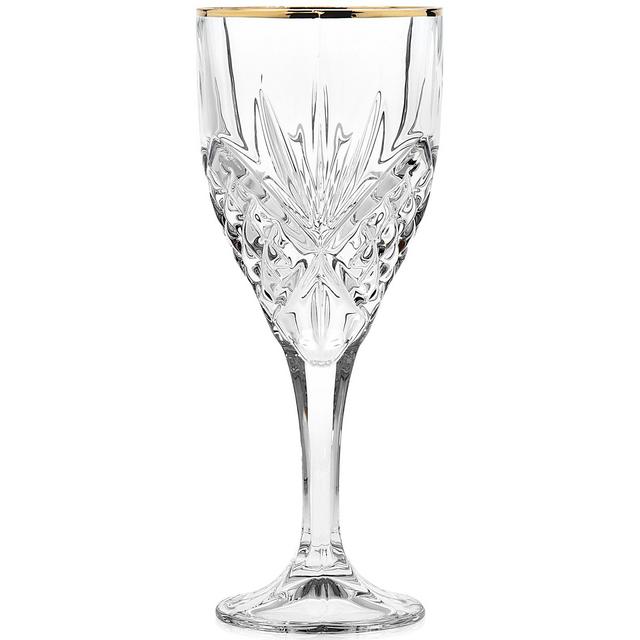 Godinger Dublin Gold Goblets, Set of 4