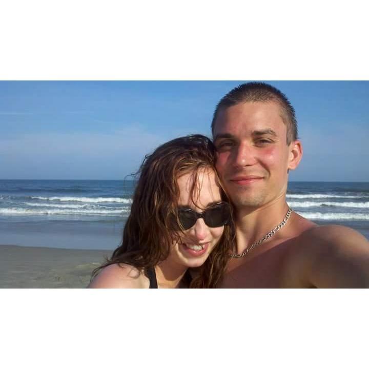 Our first beach trip together 2011