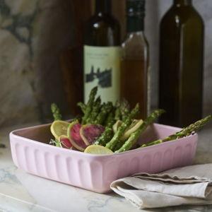 The Latte Stoneware Square Baking Dish: Amelie Edition