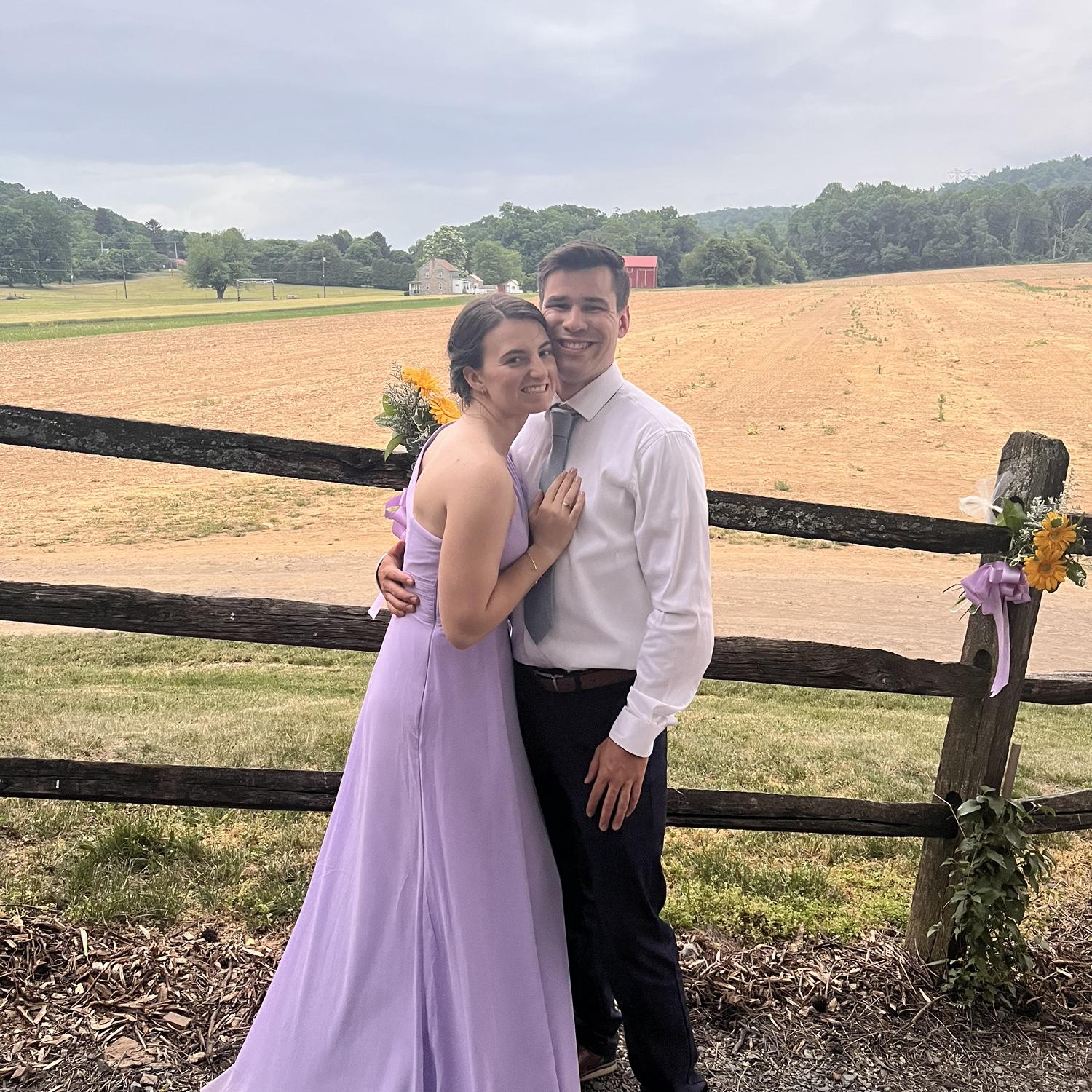 June 3, 2023. Mertztown, PA. The Savidge’s Wedding!