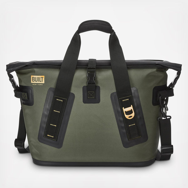 built new york welded cooler bag vs yeti Built Welded Large Cooler Bag – Olive