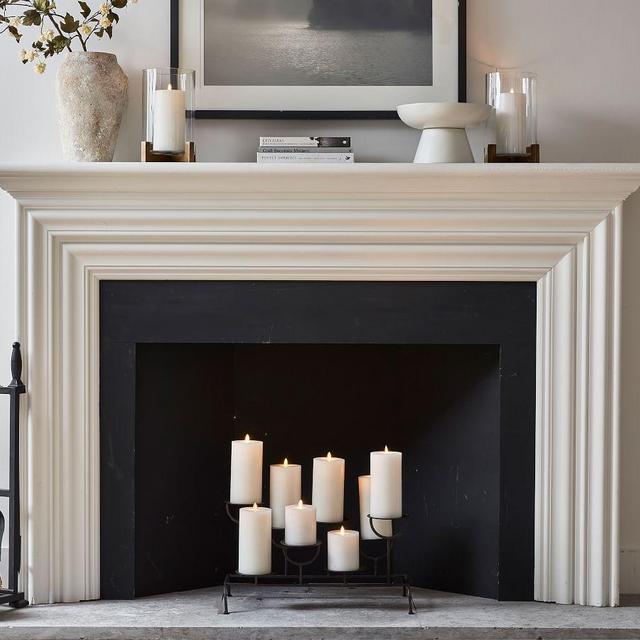 Fireplace Candlelight Holder