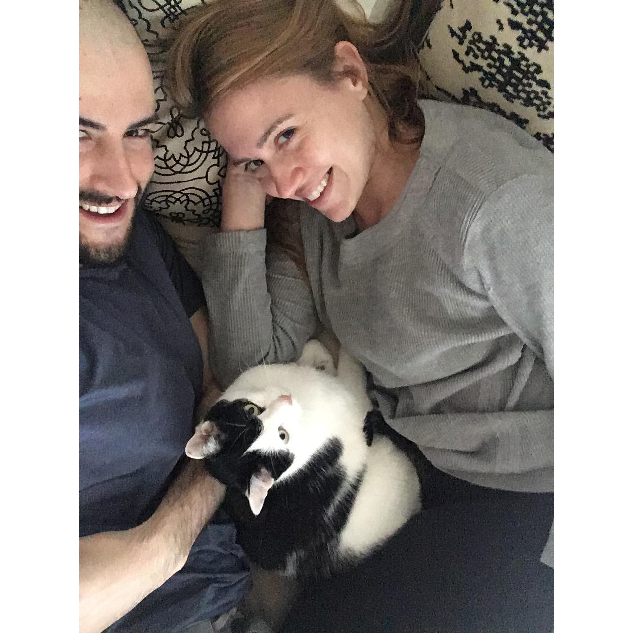 Typical weekend night with Milo beans.